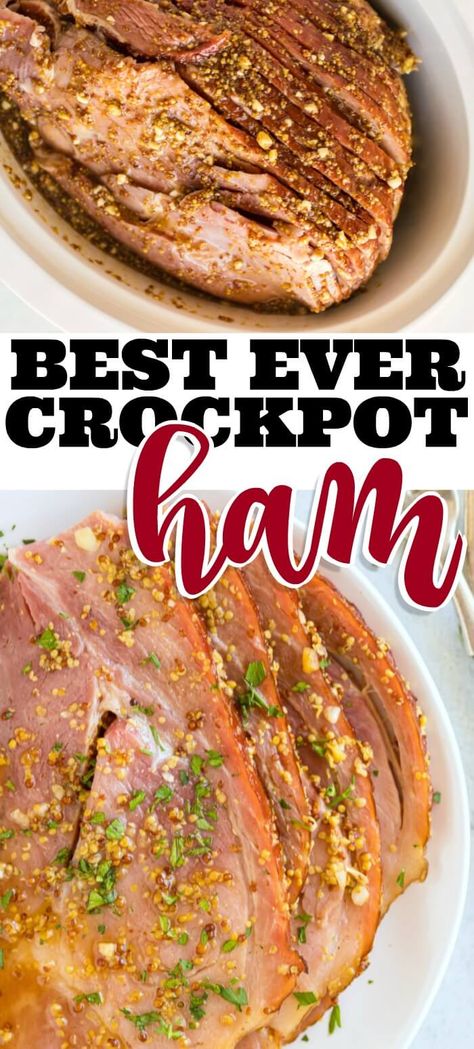 Crock Pot Ham, Slow Cooker Ham Recipes, Ham Recipes Crockpot, Ham Dishes, Crockpot Ham, Slow Cooker Ham, Ham Recipe, Ham Recipes, Crock Pot Slow Cooker