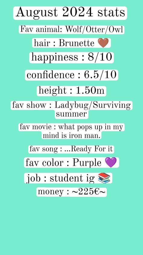 (~) = around #stats #status #fyp #shuffles #august #2024 #idk #idkwhattohashtag August 10, Songs, 10 Things, Quick Saves