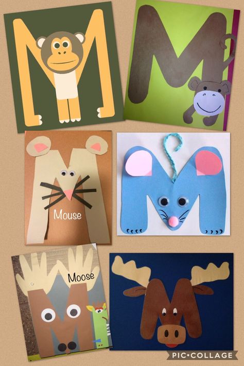 Preschool letter M Preschool M Crafts, Letter M Activity For Preschoolers, Letter M Preschool Crafts, Letter M Activities For Toddlers, Letter M For Preschool, M Is For Craft, Letter M Crafts For Preschoolers, M Activities For Preschool, Letter M Activities For Preschool