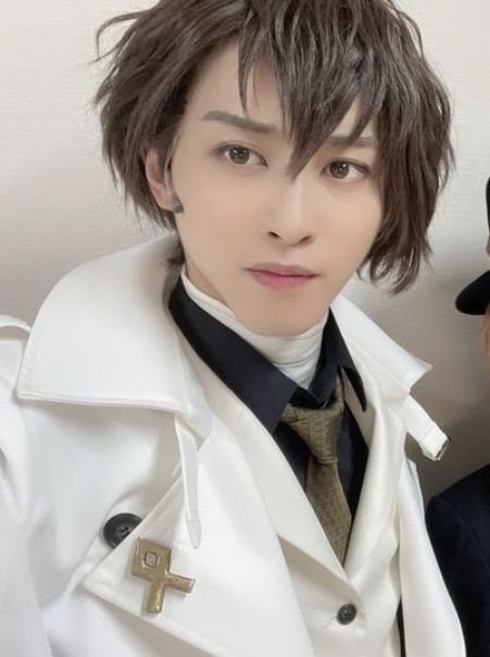 Dazai Osamu Stage Actor, Dazai Stage Actor, Bsd Stageplay, Hideya Tawada, Keisuke Ueda, Bsd Cosplay, Osamu Dazai, Stage Actor, Stage Play