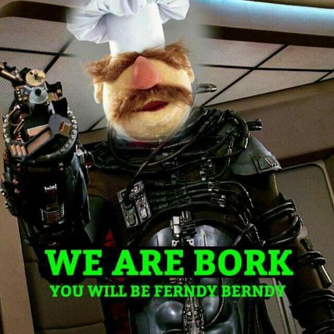 Funny Star Trek, Nerdy Humor, Star Trek Cast, Star Trek Tng, Star Trek Funny, Fraggle Rock, Nerd Humor, The Muppets, Funny Meems