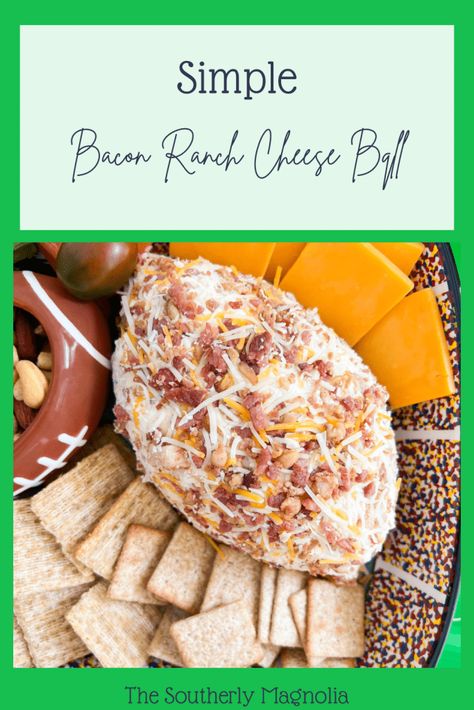 Bacon Ranch Cheese Ball, Ranch Cheese Ball, Veggie Straws, Gf Breakfast, Ranch Seasoning Mix, Tailgating Recipes, Healthy Gluten Free Recipes, Bacon Ranch, Ranch Seasoning