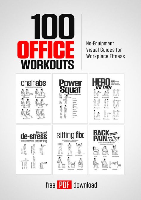 100 Office Workouts by DAREBEE   #darebee #office #fitness Exercises At Work, Office Workouts, Office Wellness, Office Workout, Desk Workout, Office Yoga, Workplace Wellness, Office Exercise, Chair Exercises