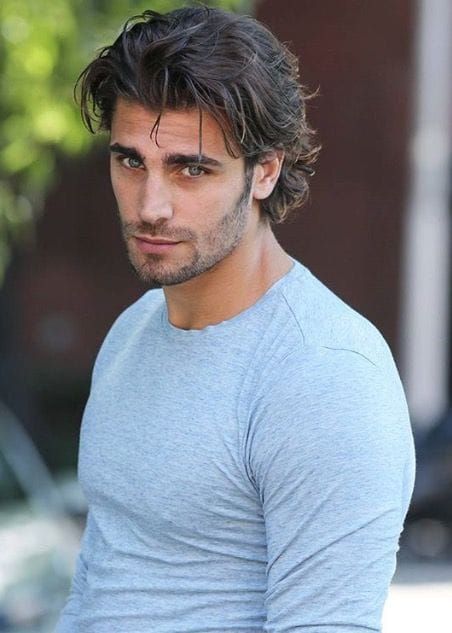 Guy Haircuts Long, Mens Hairstyles Medium, Mens Hairstyles Thick Hair, Wavy Hair Men, Men's Long Hairstyles, Medium Length Hair Men, Men Haircut Styles, Corte De Cabelo Masculino, Mens Haircuts Short