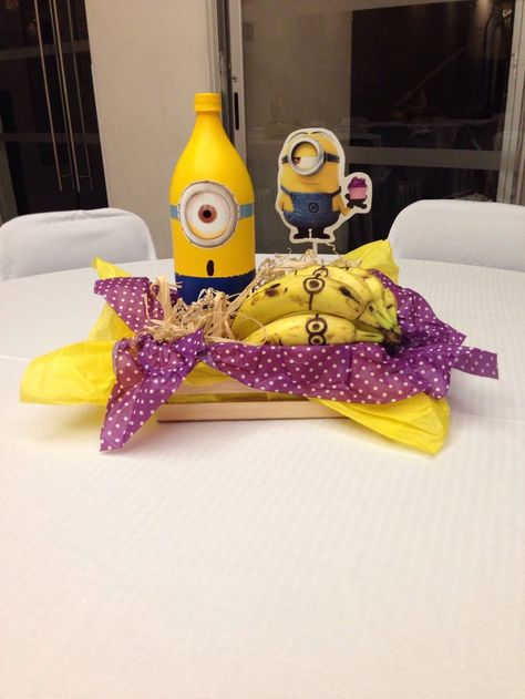 Mi Villano Favorito. Centro de mesa: Minions Party, Minion Theme, Minion Party, Ely, Bday Party, Minion, Minions