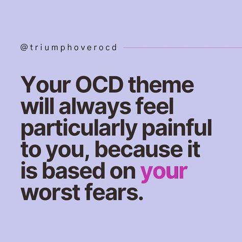 Quotes For Ocd Recovery, Daily Affirmations For Ocd, Intrusive Thought Quotes, Ocd Quotes Strength, Ocd Quotes, Ocd Thoughts, Emotion Psychology, Ocd Therapy, Mental Health Inspiration