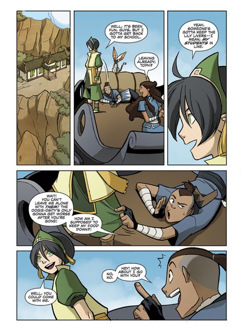 Community Post: Exclusive: "Avatar: The Last Airbender" The Teen Years Atla Comics, Avatar The Last Airbender Funny, Avatar Series, Avatar Funny, The Last Avatar, Korra Avatar, Air Bender, Team Avatar, Cabbages