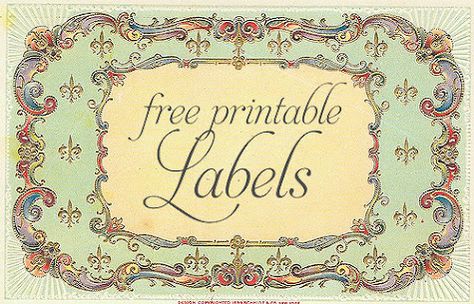 Victorian Vintage Labels Printables Free, Paper Branding, Vintage Labels Printables, Banners Ideas, Craft Printables, Spray Glue, Etiquette Vintage, Free Vintage Printables, Printable Ideas