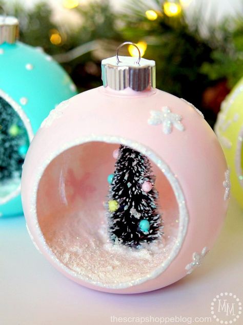 DIY Vintage-Style Ornaments Homemade Christmas Ornaments Diy, Diy Christmas Ball, Christmas Diy Kids, Ornaments Homemade, Easy Christmas Diy, Christmas Ornaments Homemade, Christmas Ornament Crafts, Handmade Christmas Ornaments, Christmas Ornaments To Make