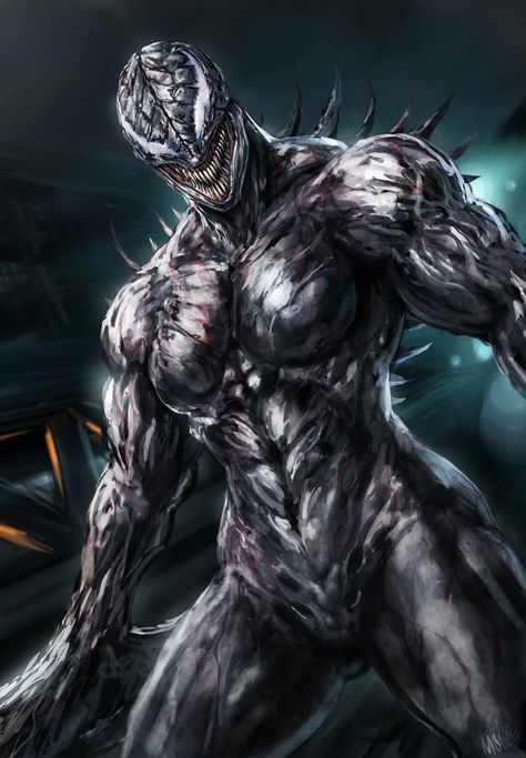 Venom Pictures, Symbiotes Marvel, Venom Art, Venom Comics, Spaider Man, Marvel Venom, Spiderman Artwork, Creature Artwork, Marvel Villains