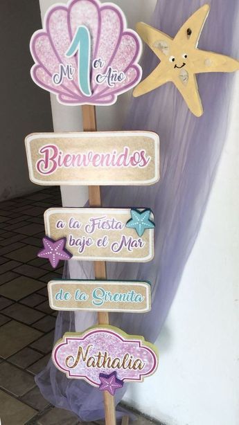 80 Ideas de decoración para Fiesta temática de Sirenas Ariel Birthday Party, Ocean Birthday Party, Mermaid Birthday Party Decorations, Mermaid Theme Birthday Party, Mermaid Birthday Cakes, Ariel Birthday, Ocean Birthday, Mermaid Theme Party, Mermaid Parties