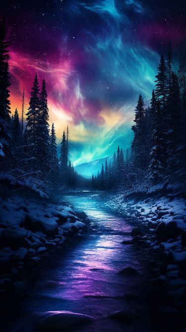 Northern Lights Tattoo, Northern Lights Wallpaper, Northern Lights Photography, Night Sky Photography, Mystical Places, Wallpaper Collage, Cool Backgrounds Wallpapers, Pretty Backgrounds, Beautiful Art Pictures