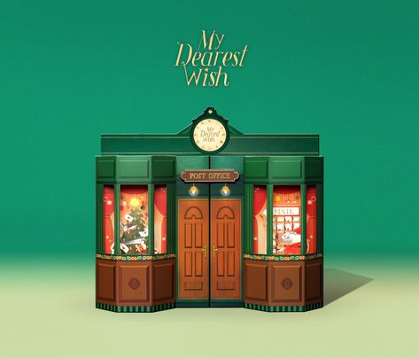 LOTTE DEPARTMENT STORE'S VIP BEAUTY ADVENT CALENDAR :: Behance Press Kit Design, Beauty Advent, Luxury Packaging Design, Business Photoshoot, Beauty Advent Calendar, Luxury Packaging, Christmas Characters, Beauty Packaging, Vintage Lettering