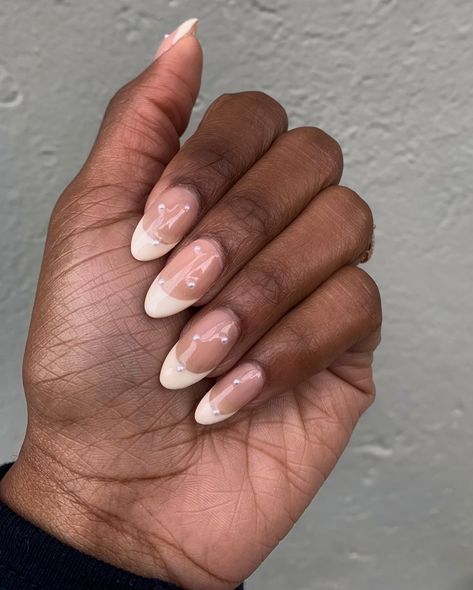 Cream French Tip Nails, Cream French Tip, Cream French Tips Nails, French Tips Nails, Occasion Nails, Tips Nails, Summery Nails, Pretty Nail Art Designs, Tip Nails