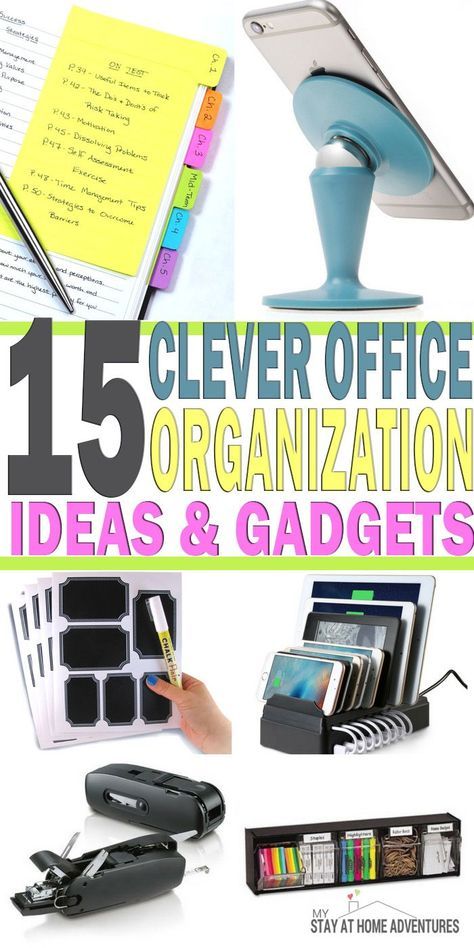 Clever Office Organization Ideas and Gadgets - Finding and coming up with ideas… Office Organization Ideas, Office Desk Organization, Office Organization Tips, Business Desk, Office Organization At Work, Office Gadgets, Desk Organization Office, Craft Rooms, Décor Boho