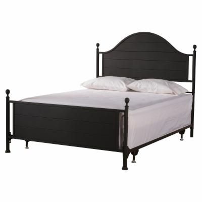 Hillsdale Furniture Cumberland Poster Bed | Hayneedle Bed Without Frame, Black King Bed, King Metal Bed, Black Queen Bed, Queen Metal Bed, Curved Headboard, Hillsdale Furniture, Standard Bed, Bed Size