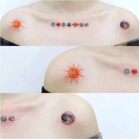 50 Mars Tattoo: A Journey of Body Art to the Red Planet Mars Tattoo Planet, Mars Tattoo, Tattoo Planet, Solar System Tattoo, Red Mars, Aries And Scorpio, Tattoos For Lovers, Healing Tattoo, Red Planet