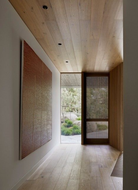 Timber Ceiling, Architecture Wallpaper, Interior Minimalista, Target Home Decor, Courtyard House, Durban, Oak Floors, House Inspo, Cheap Home Decor