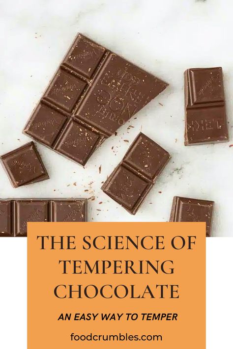 Tempering Chocolate, Temper Chocolate, Chocolate Tempering, Buckeyes Recipe, Homemade Chocolate Bars, How To Temper Chocolate, Chocolate Making, Molten Chocolate, Types Of Chocolate