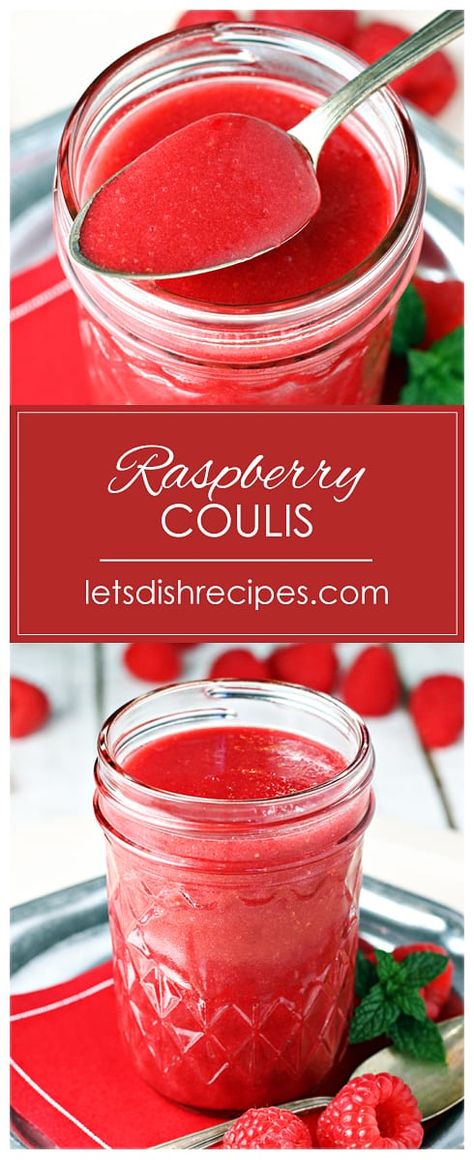 Raspberry Coulis Recipe, Cheesecake Waffles, Raspberry Fool, Ice Cream Cheesecake, Coulis Recipe, Raspberry Sauce Recipe, Raspberry Swirl Cheesecake, Raspberry Coulis, Cream Cheesecake