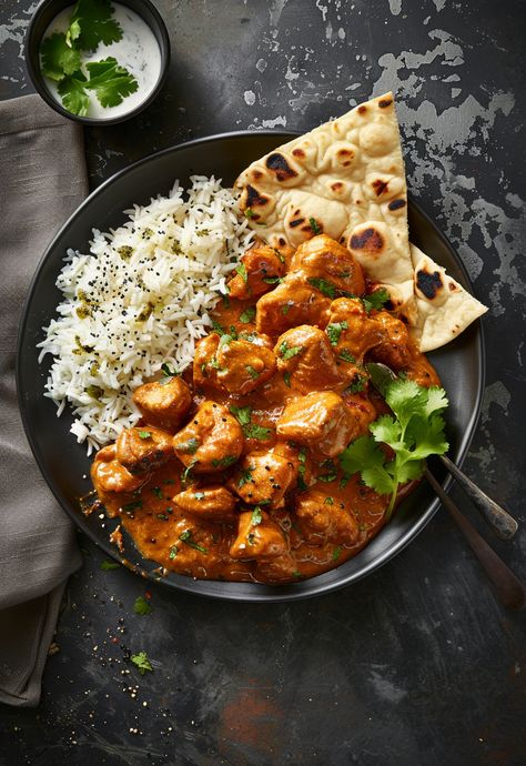 Learn How to Cook Chicken Tikka Masala Recipe For Free | Recipes You'll Love, Made Easy! Indian Food Tikka Masala, Prawn Tikka Masala, Chicken Tikka Photography, Crockpot Tikka Masala, Tika Masala, Trendy Recipes, Nourishing Food, Chicken Tikka Masala Recipes, Tikka Masala Recipe