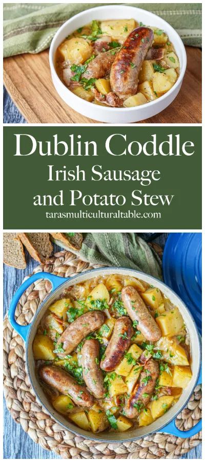 Sausage And Potato Stew, Dublin Coddle Recipe, Irish Dinner Recipes, Coddle Recipe, Irish Sausage, Dublin Coddle, Irish Stew Recipe, Irish Dinner, Irish Foods