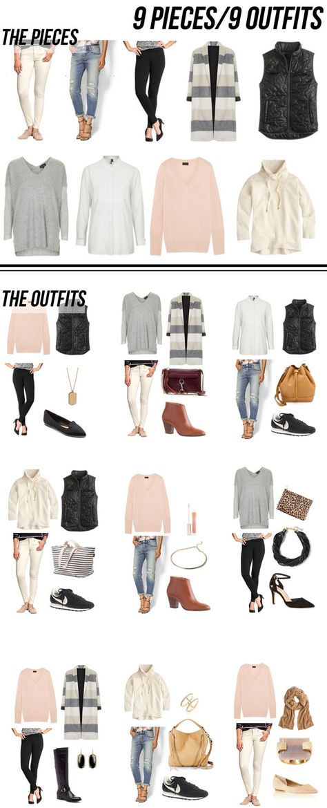 jillgg's good life (for less) | a style blog: 9 pieces/9 outfits - winter to spring 2015! 9 Pieces 9 Outfits, Winter To Spring, Winter Capsule Wardrobe, Clothes And Shoes, Outfits Winter, 2015 Fashion, Good Life, A Style, Mode Inspiration