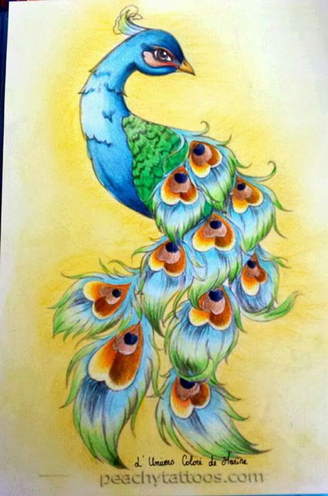 Peacock Drawing, Pencil Drawings For Beginners, Fabric Painting Techniques, Peacock Painting, Peacock Art, Art Gallery Wallpaper, Beautiful Bird, Bird Supplies, Bird Drawings