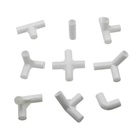 Pvc Joints, Pvc Connectors, Pvc Pipe Fittings, Diy Tent, Pvc Pipe Projects, Aquarium Supplies, Pipe Fitting, Pvc Pipe, Backyard Landscaping Designs