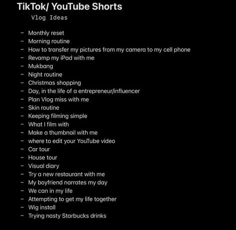 Couples Youtube Ideas, Event Title Ideas, Youtube Things You Need, Caption For Youtube Shorts, Youtube Challenges Ideas Funny, Baddie Youtube Ideas, Tiktok Posts Ideas, First Tiktok Video Ideas, Youtube Video Title Ideas