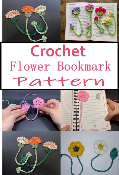 Crochet bookmark pattern