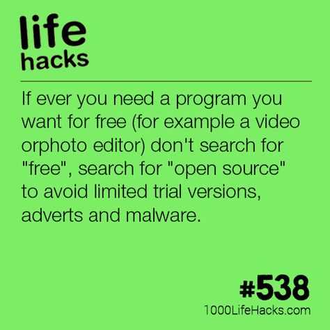 The Best Way To Search For Software 1000 Lifehacks, Hacking Websites, Back To University, Open Source Software, Computer Hacks, Computer Help, Technology Hacks, 1000 Life Hacks, Life Hacks Computer