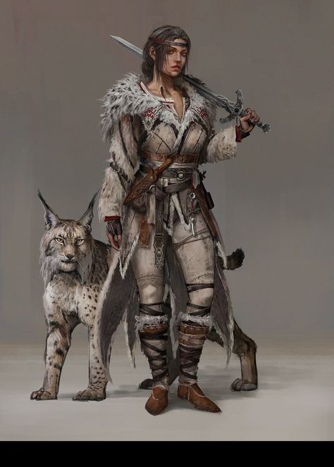 ArtStation - Tired Hunter, Aleksandra Skiba Amazon Warriors, Amazon Warrior, Just Tired, Cloth Design, Tired Of Trying, Free Hand Drawing, Character Reference, Fantasy Rpg, Fantasy Inspiration