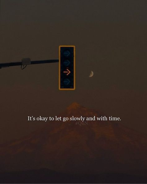 It’s okay to let go slowly and with time. Slowly Letting Go Quotes, It’s Okay To Let Go, Go Quotes, Letting Someone Go, Letting Go Quotes, Fav Quotes, Positive Outlook, Positive Messages, Let Go