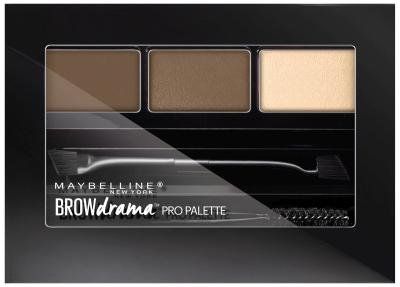 Maybelline New York Brow Drama Pro Palette Soft Brown [255] 0.10 oz Pack of 2 -- For more information, visit image link. (This is an affiliate link) #eyebrowcolor Eyebrow Palette, Eyebrow Sculpting, Maybelline Cosmetics, Brow Palette, Filling In Eyebrows, Brow Liner, Brow Kit, Brow Powder, Best Eyebrow Products