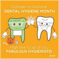 National Hygiene Month, National Dental Hygiene Month, Dental Hygiene Month October, Dental Administration, Dental Social Media Posts, Dental Sayings, Dental Graphics, Dental Crafts, Dental Marketing Social Media