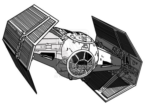 Darth Vader Ship, Darth Vader Dibujo, Star Wars Tattoo Sleeve, Spaceship Drawing, Darth Vader Tie Fighter, Fighter Tattoo, Star Wars Font, Star Wars Cartoon, Star Wars Stickers