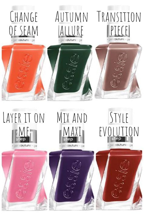 Essie Gel Couture, Essie Gel, Gel Couture, Style Evolution, Fall 2022, Fall Collection, Fall Collections, Essie, New Color