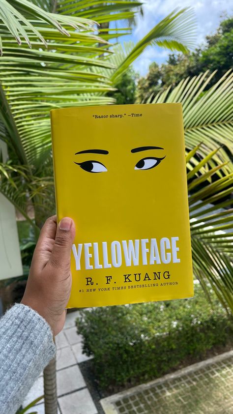 #mustread #yellowface. #reesewitherspoon #bookclub Yellowface By Rf Kuang Aesthetic, Yellowface By Rf Kuang, Yellowface Book, Rf Kuang, R F Kuang, Book Annotating, Book Basket, Books 2023, Books Tbr