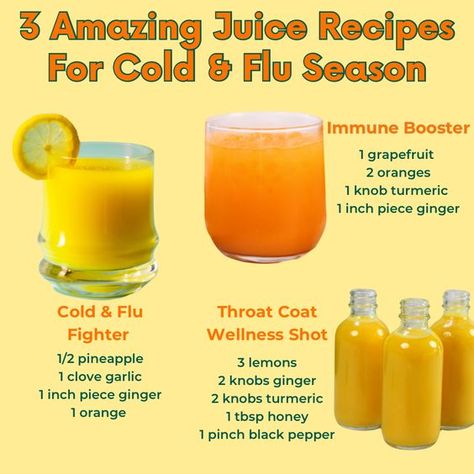 Flu season got you down?🤧 Don't reach for sugary drinks! These cold-pressed juice recipes are packed with vitamins and immune-boosting ingredients to help you fight back naturally💪 👉Try our juice cleanses! Order now at www.twissted.life 👉Follow us for more updates, recipes, and more! @highlight @followers #twissted #twisstedlife #twisstedlifestyle #JuiceWithMe #TwisstedJuiceCleanse #ColdPressedGoodness #foryoupage #trending #juicetok #juicecleanse #plantbased #juicedetox #juicedetoxchalle... Fall Cold Pressed Juice, Cold Pressed Juice Recipes, Immunity Juice, Health Shots, Juice Shots, Juice Blends, Health Juice, Fresh Juice Recipes, Healthy Juicer Recipes