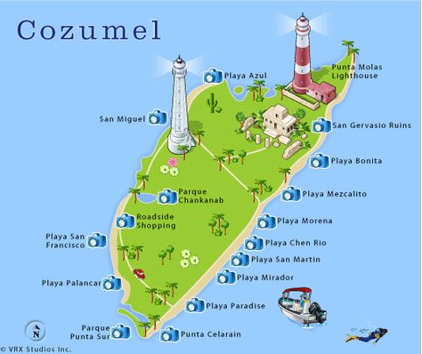 Cozumel What To Buy In Cozumel, What To Do In Cozumel, Vacation Cancun, Playa Mia Cozumel, Cozumel Mexico Map, Cozumel Map, Anniversary Cruise, Allegro Cozumel Mexico, Cancun Vacation