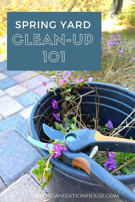 Spring Yard Clean-Up 101 - The Organization House Spring Cleaning Yard, Preparing Garden Beds, Yard Cleanup, Deer Resistant Plants, Annual Flowers, Hardy Perennials, Replant, Black Eyed Susan, Bedding Plants