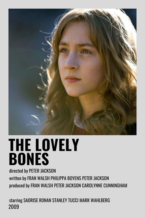 the lovely bones movie poster 1 The Lovely Bones Movie Poster, The Lovely Bones Poster, Bones And All Movie Poster, Bones Movie Poster, The Lovely Bones Book, Lovely Bones Book, Lovely Bones Movie, Bones And All Poster, Bones And All Movie