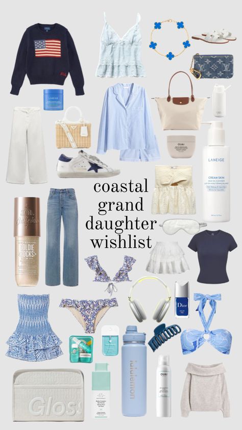 Coastal Granddaughter Skincare, Costal Granddaughter Dress, Belgium Outfits, Costal Granddaughter Aesthic Outfits, Light Blue Clothes, Costal Granddaughter, Coastal Fashion, Preppy Fashion, Grand Daughter