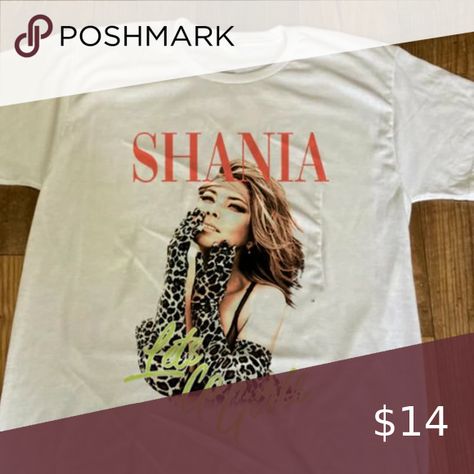 Shania Twain Lets Go Girl Unisex T-Shirt, Vintage 90s Shania Twain T-Shirt 90s Shania Twain, Shania Twain, Go Girl, Lets Go, Cotton Fiber, Heavy Cotton, Cotton Tee, Letting Go, Vintage 90s