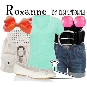 Roxanne Designed Outfits, Disneybound Ideas, Movie Outfit, Disneybound Outfits, A Goofy Movie, Disney Themed Outfits, Inspired Clothes, Movie Inspired Outfits, Full Outfits