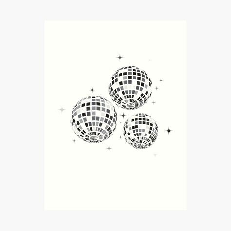 Get my art printed on awesome products. Support me at Redbubble #RBandME: https://www.redbubble.com/i/art-print/Disco-balls-by-EllieStuart/165197689.1G4ZT?asc=u Disco Balls, Disco Ball, Background Patterns, My Art, Awesome Products, Art Print, Art Prints, For Sale, Pattern