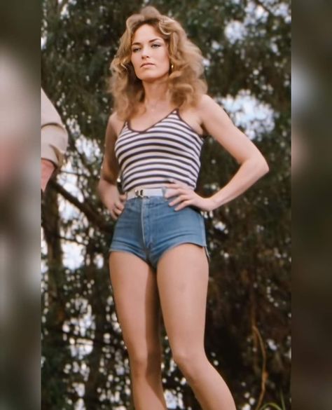 Catherine Bach 70s, Dawn Wells, Kym Marsh, Popeyes Chicken, Erin Gray, Catherine Bach, Elisabeth Shue, Daisy Duke, Tiny Shorts