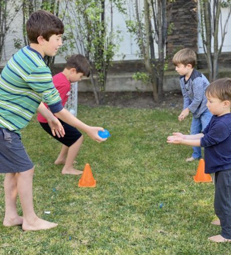 At Home Field Day – 10 Ways to Play (plus a bonus) Field Day Games, Sack Race, March Break, Ping Pong Balls, Long Jump, Water Balloons, Field Day, Obstacle Course, Tennis Balls