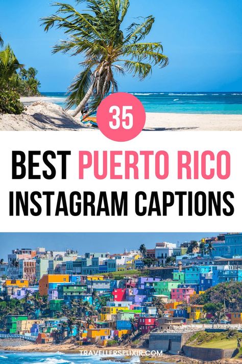 Best Puerto Rico Instagram captions & quotes Puerto Rico Quotes, Vacation Instagram Captions, Beach Insta Captions, Instagram Captions Cute, San Juan Beach, Puns Quotes, Vacation Instagram, Vacation Captions, Short Captions